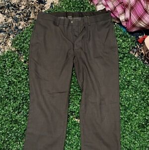 Calvin Klein Men's Charcoal Chinos